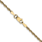 FJC Finejewelers 10 kt Yellow Gold 2.0mm Ultra Bright Cut Lightweight Rope Chain 22 Inches x 2 mm