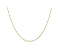 FJC Finejewelers 14 kt Yellow Gold Carded Cable Rope Chain 22 Inches x 1.15 mm