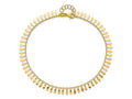 FJC Finejewelers 14 kt Yellow Gold Fashion Polished Fancy 9in Plus 1 in ext. Anklet 9 Inches