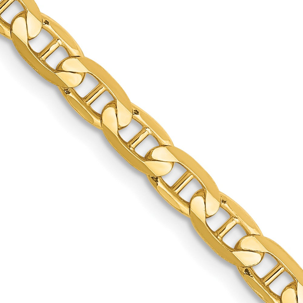 FJC Finejewelers 14 kt Yellow Gold Concave Anchor Chain 26 Inches x 3.75 mm