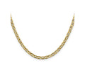 FJC Finejewelers 14 kt Yellow Gold Concave Anchor Chain 26 Inches x 3.75 mm