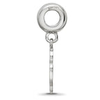 LogoArt 925 Sterling Silver Rhodium Plated Chi Omega Own Charm on Bead