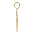 FJC Finejewelers 14 kt Yellow Gold Fancy Charm 23 x 21 mm