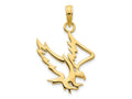 FJC Finejewelers 14 kt Yellow Gold Eagle Charm 24 x 19 mm