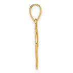FJC Finejewelers 14 kt Yellow Gold Eagle Charm 22 x 22 mm