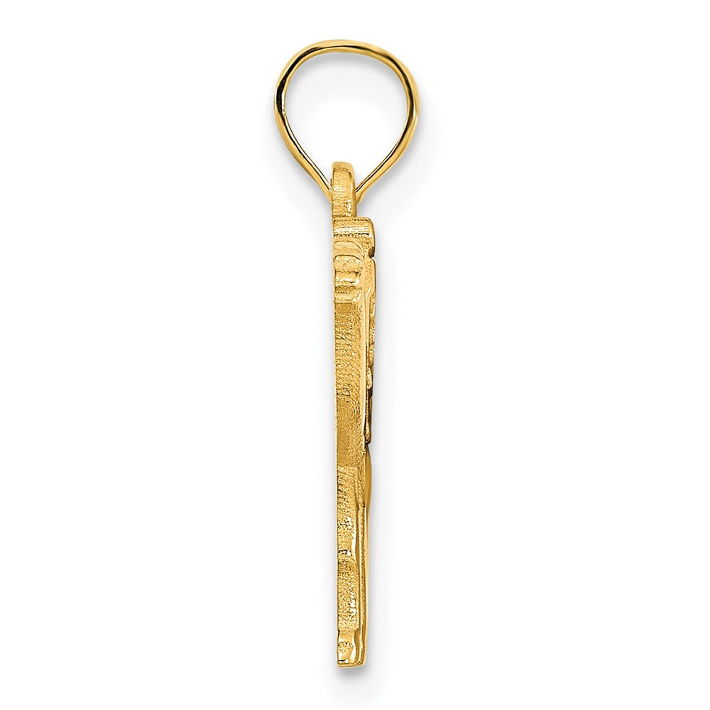 FJC Finejewelers 14 kt Yellow Gold Camel Charm 17 mm