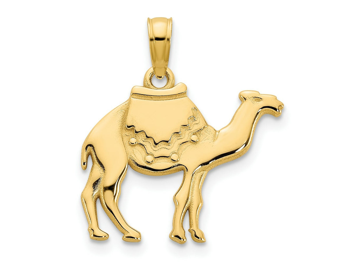 FJC Finejewelers 14 kt Yellow Gold Camel Charm 17 mm