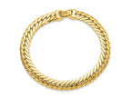 FJC Finejewelers 14 kt Yellow Gold Large Snake Chain Bracelet 7.5 Inches