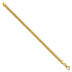 FJC Finejewelers 14 kt Yellow Gold Polished Fancy Link Bracelet 7.5 Inches x 4.8 mm
