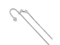 FJC Finejewelers 925 Sterling Silver Adjustable Box Chain 36 Inches x 1.3 mm