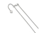 FJC Finejewelers 925 Sterling Silver Adjustable Loose Rope Chain 30 Inches x 1.35 mm