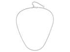 FJC Finejewelers 925 Sterling Silver Adjustable Spiga Chain 22 Inches x 1.5 mm