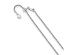 FJC Finejewelers 925 Sterling Silver Adjustable Spiga Chain 30 Inches x 1.9 mm