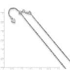 FJC Finejewelers 925 Sterling Silver Adjustable Cable Chain 30 Inches x 1.75 mm