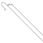 FJC Finejewelers 925 Sterling Silver Adjustable Round Box Chain 22 Inches x 1.25 mm