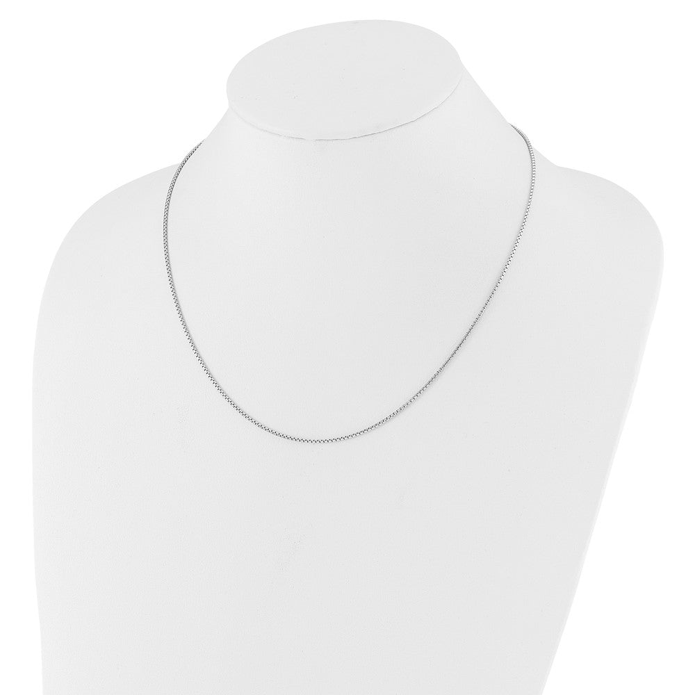 FJC Finejewelers 925 Sterling Silver Adjustable Round Box Chain 22 Inches x 1.25 mm