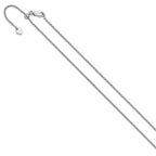 FJC Finejewelers 925 Sterling Silver Adjustable Bright Cut Spiga Chain 22 Inches x 1.5 mm
