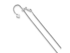 FJC Finejewelers 925 Sterling Silver Adjustable Round Box Chain 30 Inches x 1.5 mm
