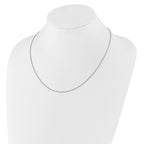 FJC Finejewelers 925 Sterling Silver Adjustable Popcorn Chain 22 Inches x 1.2 mm