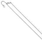 FJC Finejewelers 925 Sterling Silver Adjustable Bright Cut Square Snake Chain 22 Inches x 1.2 mm