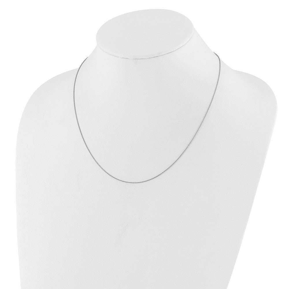 FJC Finejewelers 925 Sterling Silver Adjustable Bright Cut Spiga Chain 22 Inches x 0.75 mm