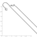 FJC Finejewelers 925 Sterling Silver Adjustable Rolo Chain 22 Inches x 1.3 mm