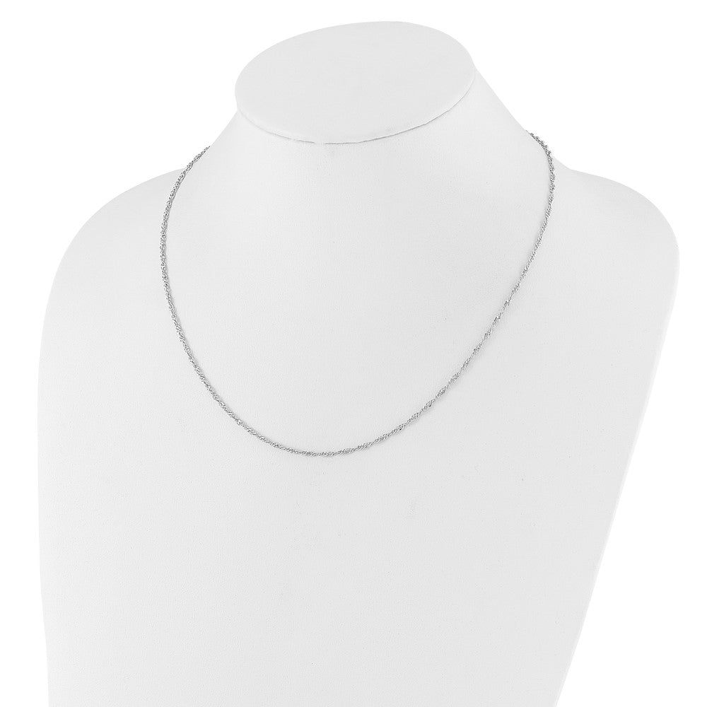 FJC Finejewelers 925 Sterling Silver Adjustable Singapore Chain 22 Inches x 2 mm