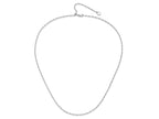 FJC Finejewelers 925 Sterling Silver Adjustable Figaro Chain 30 Inches x 1.55 mm