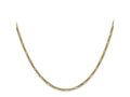 FJC Finejewelers 14 kt Yellow Gold 1.8mm Flat Figaro Chain Anklet 10 Inches x 1 mm