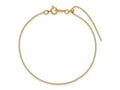 FJC Finejewelers 14 kt Yellow Gold Filled Adjustable Stretch Wrap Add-a-Bead Cable 8in Bracele