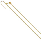 FJC Finejewelers Gold Filled Adjustable Add-A-Bead Cable 18.5in Chain 18.5 Inches x 1.15 mm