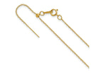FJC Finejewelers Gold Filled Adjustable Add-A-Bead Cable 18.5in Chain 18.5 Inches x 1.15 mm
