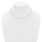 FJC Finejewelers Gold Filled Adjustable Add-A-Bead Cable Chain 22 Inches x 1.15 mm