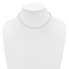 FJC Finejewelers Gold Filled Ball 1.0mm Adjustable Add-A-Bead Beaded 18.5in Chain 18.5 Inches x 1 mm