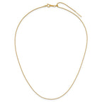 FJC Finejewelers Gold Filled .90mm Adjustable Add-A-Bead Box Chain 18.5 Inches x 0.9 mm