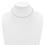 FJC Finejewelers Gold Filled .90mm Adjustable Add-A-Bead Box Chain 18.5 Inches x 0.9 mm