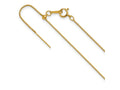 FJC Finejewelers Gold Filled .90mm Adjustable Add-A-Bead Box Chain 18.5 Inches x 0.9 mm