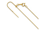 FJC Finejewelers Gold Filled .90mm Adjustable Add-A-Bead Box Chain 18.5 Inches x 0.9 mm