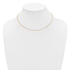 FJC Finejewelers 14 kt Yellow Gold Filled 1/20 Adjustable Add-A-Bead Box Chain 22 Inches x 0.9 mm
