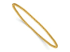 FJC Finejewelers Gold Filled 14/20 Bead and Beaded Filled Beaded Stretch Bracelet 6.5 Inches x 2 mm