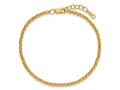 FJC Finejewelers 14 kt Yellow Gold Filled 1/20 Filled Bracelet 6.5 Inches x 2.5mm with 1 in extension