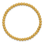 FJC Finejewelers 14 kt Yellow Gold 1/20 Filled Adjustable Stretch Wrap Stardust 4mm x 6.5in Bracelet