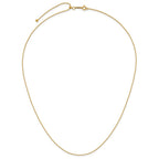 FJC Finejewelers 14 kt Yellow Gold Filled Ball 1/20 Filled Adjustable Beaded Chain 22 Inches x 1 mm