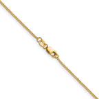FJC Finejewelers 14 kt Yellow Gold Filled 1/20 Filled Curb with Lobster Clasp Carded Chain 18 Inches x 1.25 mm
