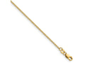 FJC Finejewelers 14 kt Yellow Gold 1/20 Filled Curb with Lobster Clasp Carded Chain 20 Inches x 1.25 mm
