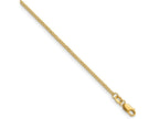 FJC Finejewelers 14 kt Yellow Gold Filled 1/20 Filled Curb with Lobster 16in Chain 16 Inches x 1.5 mm