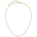 FJC Finejewelers 14 kt Yellow Gold Filled 1/20 Filled Adjustable Cable Chain 22 Inches x 1.7 mm