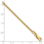 FJC Finejewelers 14 kt Yellow Gold Filled 1/20 Filled Curb with Lobster Clasp 16in Chain 16 Inches x 2 mm