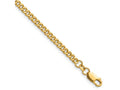 FJC Finejewelers 14 kt Yellow Gold 1/20 Filled 3.50mm Curb with Lobster Clasp Chain 16 Inches x 3.5 mm
