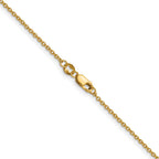 FJC Finejewelers 14 kt Yellow Gold Filled 1/20 Filled Cable with Lobster Clasp Chain 20 Inches x 1.6 mm